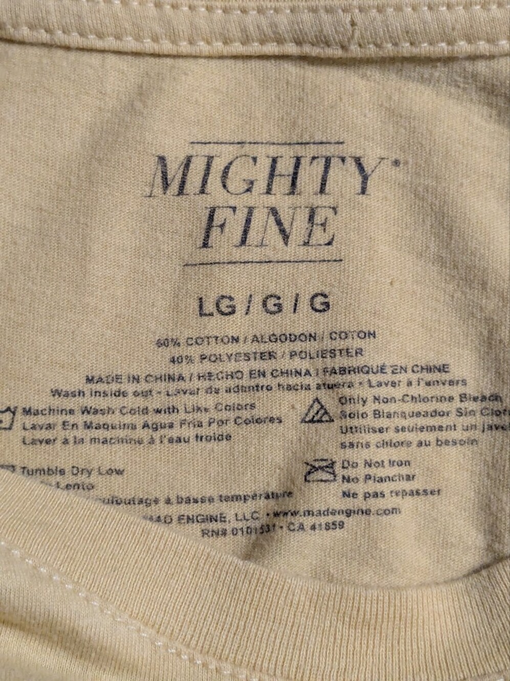 Mighty Fine Yellow Sunflower Tarot Graphic Tee - Picture 3 of 3